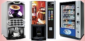 Vending machines covered by TVS Technical Vending Support